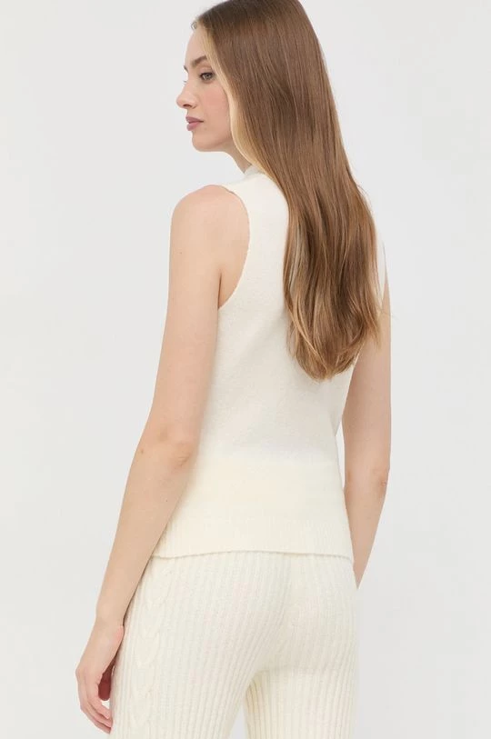 Γυναικεία Χωρίς φερμουάρ Γιλέκο Twinset μπεζ, 7 Γυναικεία Χωρίς φερμουάρ Γιλέκο Twinset μπεζ, - Image 5