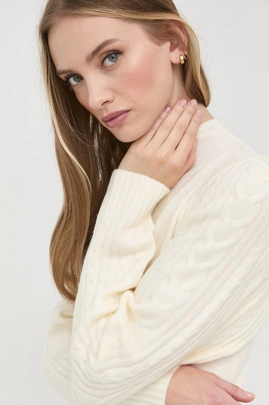 Γυναικεία Χωρίς φερμουάρ Γιλέκο Twinset μπεζ, 8 Γυναικεία Χωρίς φερμουάρ Γιλέκο Twinset μπεζ, - Image 6