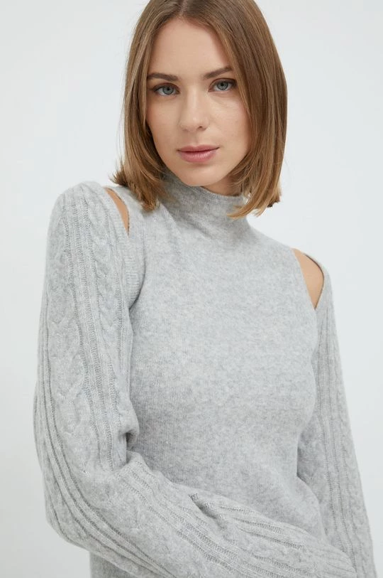 Γυναικεία Χωρίς φερμουάρ Γιλέκο Twinset γκρι, 8 Γυναικεία Χωρίς φερμουάρ Γιλέκο Twinset γκρι, - Image 6