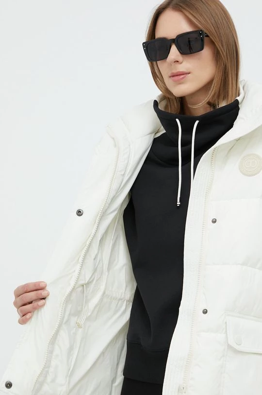 Γυναικεία Κοντά μπουφάν Μπουφάν Twinset μπεζ, 8 Γυναικεία Κοντά μπουφάν Μπουφάν Twinset μπεζ, - Image 6