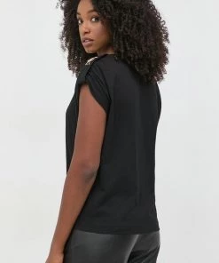 Γυναικεία Κοντομάνικο Βαμβακερό μπλουζάκι Twinset μαύρο 9 Γυναικεία Κοντομάνικο Βαμβακερό μπλουζάκι Twinset μαύρο -Twinset Κατάστημα unnamed file 807