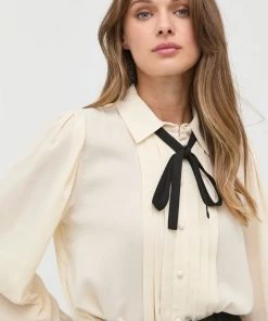 Γυναικεία Πουκάμισα Πουκάμισο Twinset μπεζ, 12 Γυναικεία Πουκάμισα Πουκάμισο Twinset μπεζ, -Twinset Κατάστημα unnamed file 830