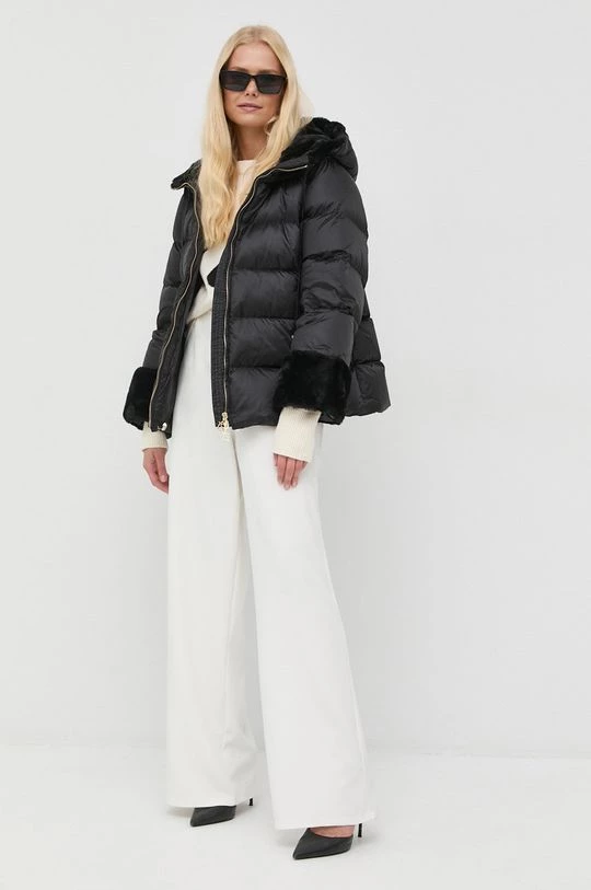 Γυναικεία Χωρίς φερμουάρ Πουλόβερ με προσθήκη μαλλιού Twinset χρώμα: μπεζ, 4 Γυναικεία Χωρίς φερμουάρ Πουλόβερ με προσθήκη μαλλιού Twinset χρώμα: μπεζ, - Image 2