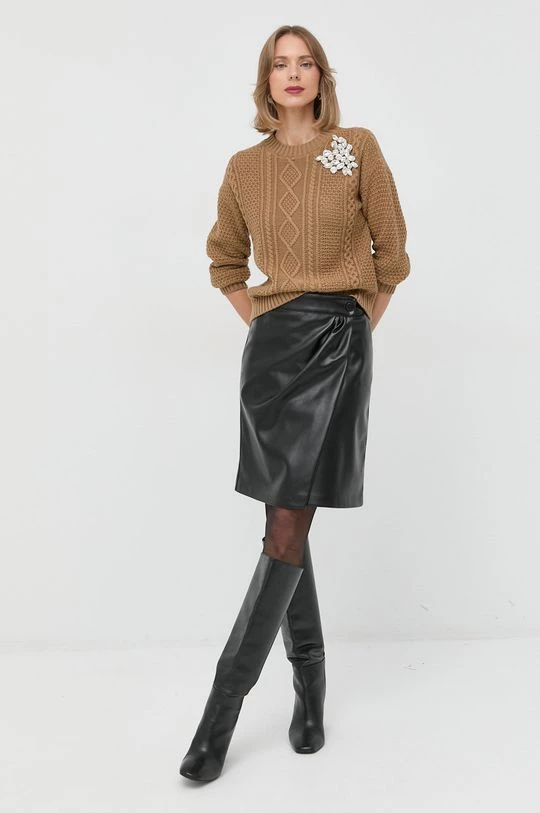 Γυναικεία Φούστες Φούστα Twinset μαύρο, 4 Γυναικεία Φούστες Φούστα Twinset μαύρο, - Image 2