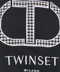 Γυναικεία Κοντομάνικο Βαμβακερό τοπ Twinset μαύρο 11 Γυναικεία Κοντομάνικο Βαμβακερό τοπ Twinset μαύρο -Twinset Κατάστημα unnamed file 876