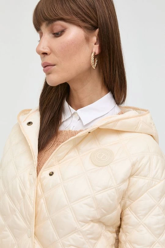 Γυναικεία Κοντά μπουφάν Μπουφάν Twinset μπεζ, 6 Γυναικεία Κοντά μπουφάν Μπουφάν Twinset μπεζ, - Image 4