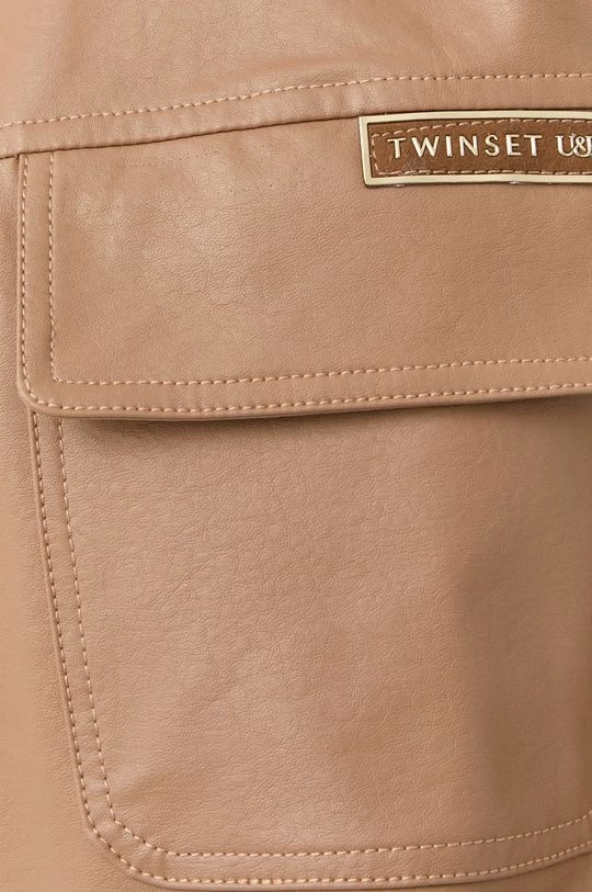 Γυναικεία Πουκάμισα Πουκάμισο Twinset μπεζ, 4 Γυναικεία Πουκάμισα Πουκάμισο Twinset μπεζ, - Image 2