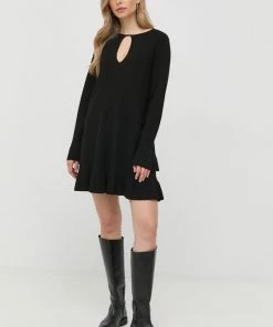 Γυναικεία Φορέματα Φόρεμα Twinset μαύρο,