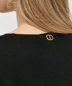 Γυναικεία Φορέματα Φόρεμα Twinset μαύρο, -Twinset Κατάστημα unnamed file 910