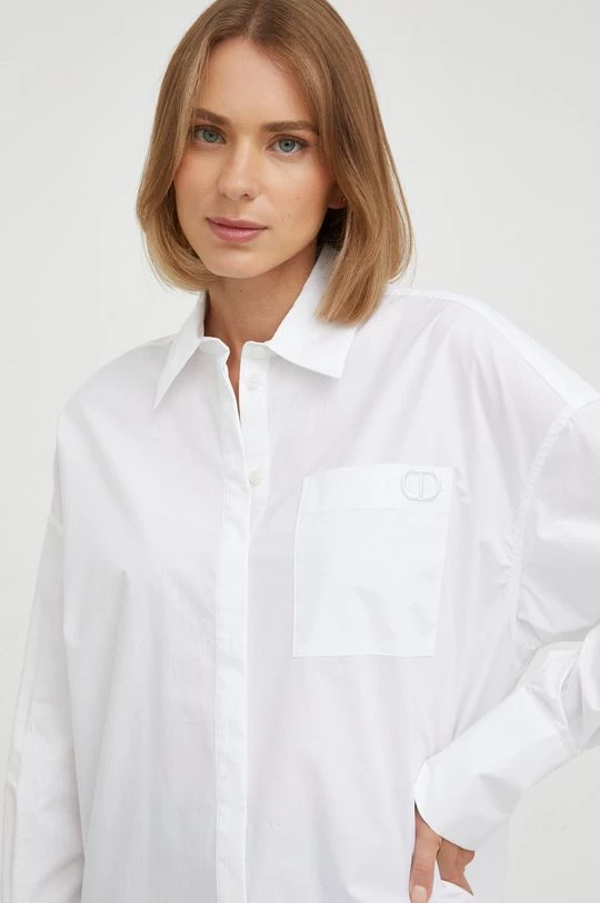 Γυναικεία Πουκάμισα Πουκάμισο Twinset άσπρο, 8 Γυναικεία Πουκάμισα Πουκάμισο Twinset άσπρο, - Image 6