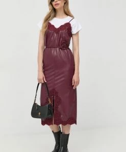 Γυναικεία Φορέματα Φόρεμα Twinset κάστανο 9 Γυναικεία Φορέματα Φόρεμα Twinset κάστανο -Twinset Κατάστημα unnamed file 923