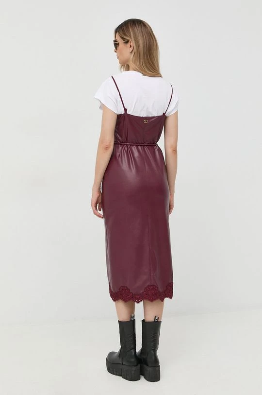 Γυναικεία Φορέματα Φόρεμα Twinset κάστανο 5 Γυναικεία Φορέματα Φόρεμα Twinset κάστανο - Image 3