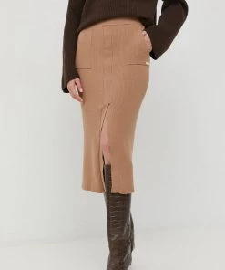 Γυναικεία Φούστες Φούστα Twinset μπεζ,