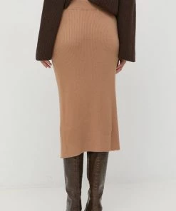 Γυναικεία Φούστες Φούστα Twinset μπεζ, 8 Γυναικεία Φούστες Φούστα Twinset μπεζ, -Twinset Κατάστημα unnamed file 934