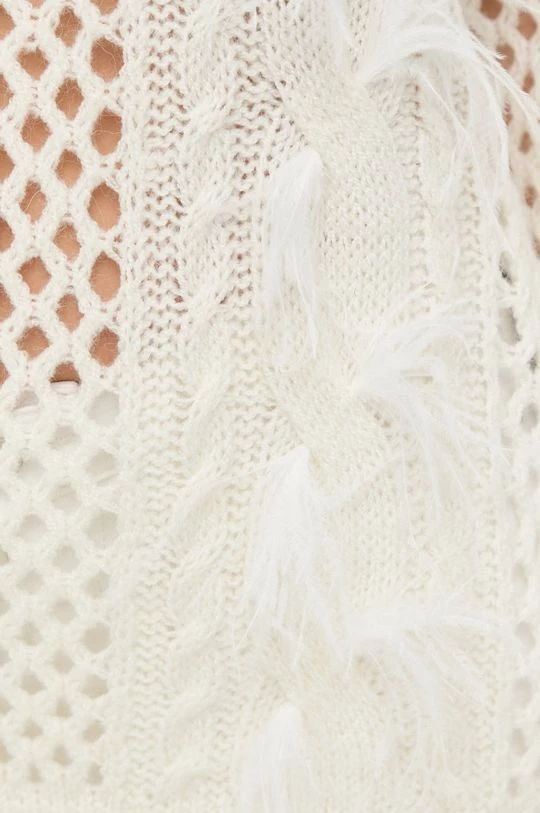 Γυναικεία Χωρίς φερμουάρ Πουλόβερ με προσθήκη μαλλιού Twinset χρώμα: μπεζ, 7 Γυναικεία Χωρίς φερμουάρ Πουλόβερ με προσθήκη μαλλιού Twinset χρώμα: μπεζ, - Image 5