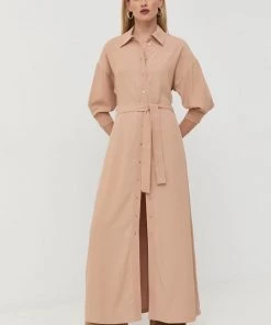 Γυναικεία Φορέματα Φόρεμα Twinset μπεζ, -Twinset Κατάστημα unnamed file 966