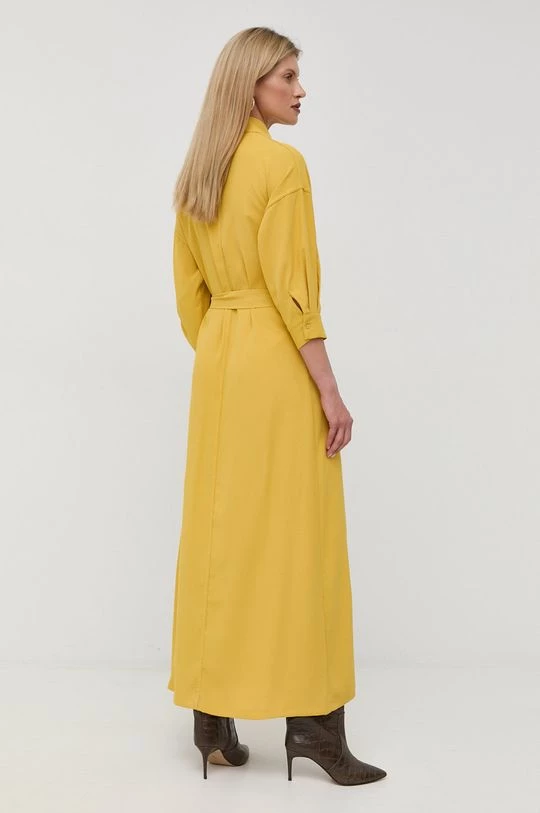 Γυναικεία Φορέματα Φόρεμα Twinset κίτρινο, 5 Γυναικεία Φορέματα Φόρεμα Twinset κίτρινο, - Image 3