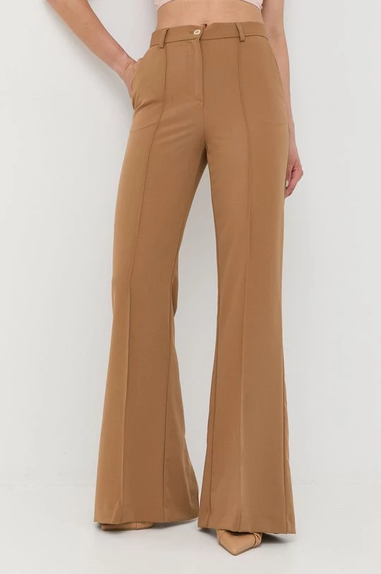 Γυναικεία Υφασμάτινα Παντελόνι Twinset μπεζ, 3 Γυναικεία Υφασμάτινα Παντελόνι Twinset μπεζ,