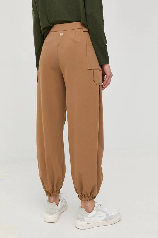 Γυναικεία Υφασμάτινα Παντελόνι Twinset μπεζ, 5 Γυναικεία Υφασμάτινα Παντελόνι Twinset μπεζ, - Image 3