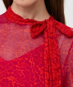 Γυναικεία Φορέματα Φόρεμα Twinset κόκκινο, -Twinset Κατάστημα unnamed file 991