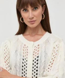 Γυναικεία Με φερμουάρ Ζακέτα από μίγμα μαλλιού Twinset μπεζ, 7 Γυναικεία Με φερμουάρ Ζακέτα από μίγμα μαλλιού Twinset μπεζ, -Twinset Κατάστημα unnamed file 999